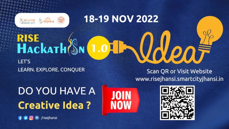 Uttar Pradesh’s biggest hackathon in Jhansi is on 18 & 19 November 2022