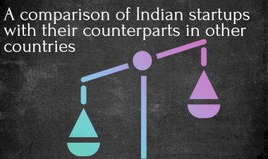 A comparison of Indian startups with their counterparts in other countries