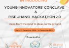 Innovate and Inspire: RISE Jhansi Hackathon 2.0 & Young Innovators' Conclave 2024