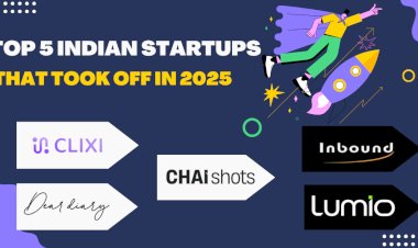 Top 5 Indian StartUps That Took Off In 2025